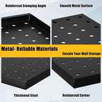 PBHEPJ 6 Pcs Metal Pegboard Panels, Heavy Duty Peg Boards - Image 6