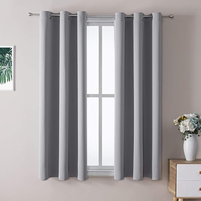 ChrisDowa Blackout Curtains 48 inches Long by ChrisDowa