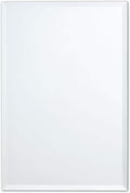 Better Bevel Frameless Rectangle Mirror | 24" x 36" Bathroom Wall Mirror by Better+Bevel