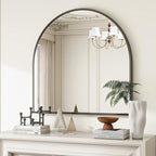 VooBang Wide Arched Wall Mirror, 31 x 32 inch Arch Bathroom Mirror, Wall - Image 2