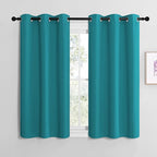 NICETOWN Room Darkening Curtains 50 inch Length 2 Panels, Thermal Insulated by NICETOWN