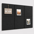 Large Cork Boards for Walls – 36" x 24" Self Adhesive Felt Wall Tiles by CreateYourIdealSpace