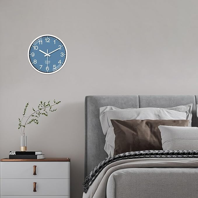 XNM Modern Wall Clocks Battery Operated Classic Analog Clock - Image 4