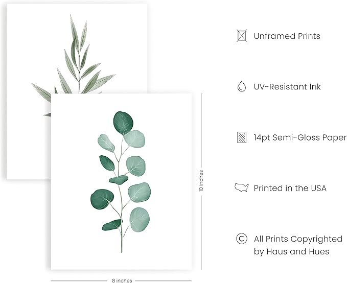HAUS AND HUES Plant Wall Art - Image 2