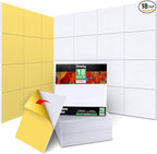18 Pack Acoustic Panels-12"X12"X 0.4"Soundproof Wall Panels, High-Density Sound by DMSKY