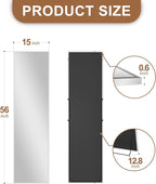 Delma Full Length Mirror, Large Floor Mirror - Image 3