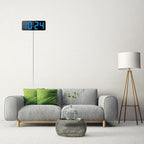 LED Digital Wall Clock with Large Display, Big Digits, Auto-Brightness - Image 6