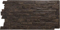 EverStone Acadia Ledge Faux Stone Panel, Alder Creek Color by EkenaMillwork