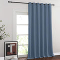 NICETOWN Room Divider Curtain 132 Inches Long, Wide Blackout Sliding Door by NICETOWN