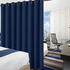 RYB HOME Room Divider Curtains, Triple Weave Heavy Duty Blackout Drapes - Image 3