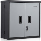 VEVOR Foldable Wall Cabinet, Metal Garage Locker Mounted 26" Small Tool Chest by VEVOR
