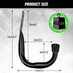 Heavy Duty Garage Storage Hooks, 12-piece Bike Hooks - Image 3