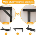 YGEOMER Wall Shelves, Home Decor - Image 4