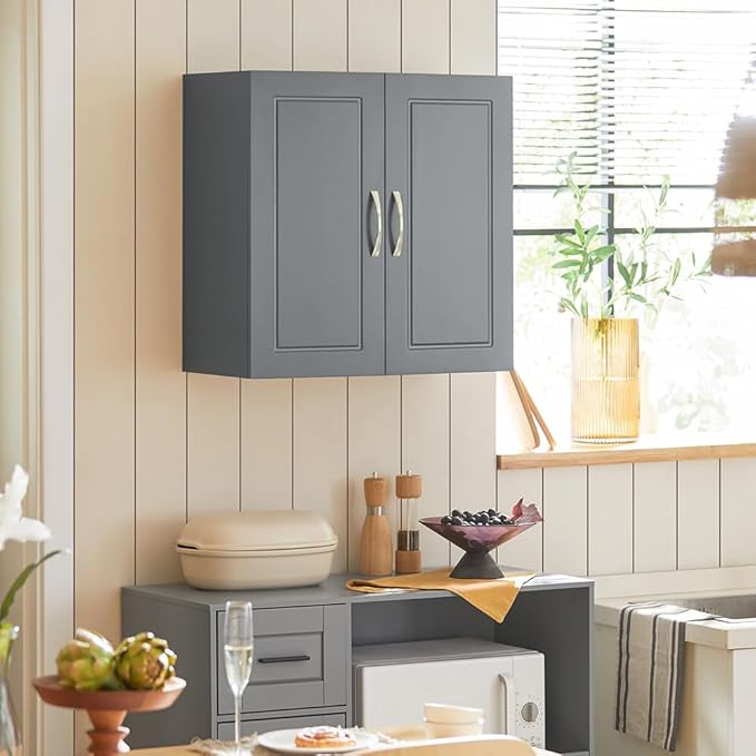 Haotian Wall Cabinet Laundry Room, Wall Storage Cabinet Kitchen Bathroom Garage - Image 8