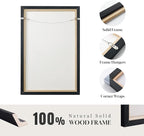 Extra Large Framed Neutral Abstract Wall Art, Vertical Modern Canvas Prints - Image 6