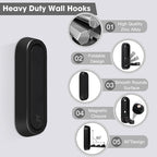 Dntorx Folding Coat Hooks - Image 2