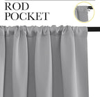 NICETOWN RV Blackout Curtains for Camper Windows, Short Room Darkening Drapes - Image 3