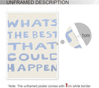 Yaasilinage Daily Reminder Positive Canvas Wall Art, Positive Affirmations Wall - Image 3