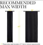NICETOWN Black Out Curtain Panels - Image 7