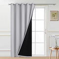 Yakamok 100% Blackout Lined Panels, Thermal Insulated Blackout Curtains by Yakamok