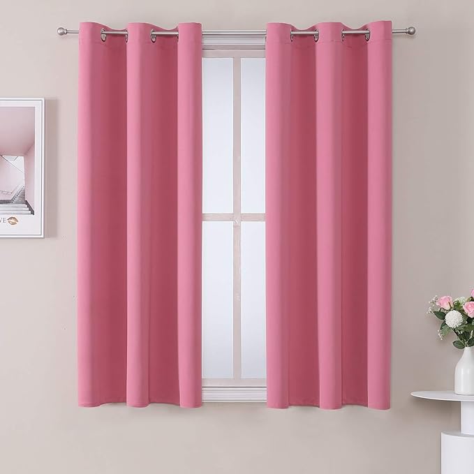 ChrisDowa Small Window Curtains 50 inches Long by ChrisDowa