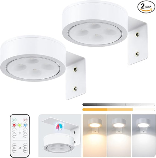 2-Pack Picture Light Battery Operated, LED Painting Lights by KELUOLY