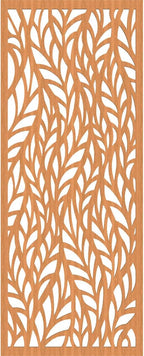 Ortonville Decorative Pierced Fretwork Wood Wall Panels, 25 3/8"W x 64 3/8"H x - Image 4