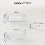 Nieifi Adhesive Wall Shelf, Shower Shelves, Shower Organizer - Image 2
