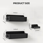 Nieifi Adhesive Wall Shelf, Shower Shelves, Shower Organizer - Image 2
