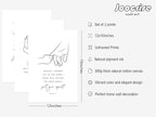Joocrise Nursery Scripture Wall Art Set of 3 Nursery Bible Verse Wall Decor - Image 2