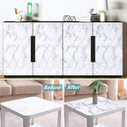 Arthome Marble Contact Paper, Peel and Stick Wallpaper 11.8x100 inch Self - Image 5