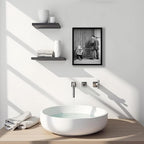 Funny Bathroom Wall Art Black and White Wall Decor, Classic Comedy Movie - Image 7