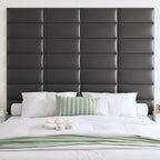 IFNOW Wall Mounted Upholstered Headboard Full, 3D Peel and Stick Soundproof by IFNOW