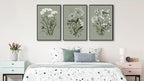 Vibrant Flowers Canvas Wall Art - Image 3