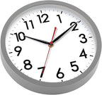 AKCISOT Wall Clock 10 Inch Silent Non-Ticking Modern Clocks Battery Operated - Image 7