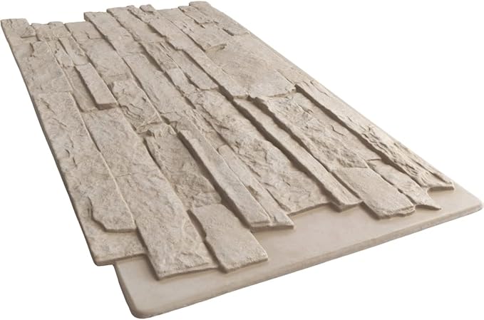 EverStone Acadia Ledge Faux Stone Panel, Sea Shell Color - Image 6