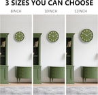 Wall Clocks Battery Operated, 12 Inch Non Ticking Wall Clock, Silent Analog - Image 9