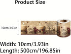 Rustic Farmhouse Wallpaper Border Peel and Stick 196x4 Inch Removable Wall - Image 9