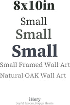 iHery Small Natural OAK Wood Hepburn Newspaper Trendy Bathroom Wall Decor - Image 2