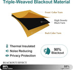ChrisDowa Blackout Curtains 120 Inches Long - Image 4