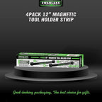 SWANLAKE GARDEN TOOLS 4-Piece 12" Magnetic Tool Holder Storage Organizer - Image 5