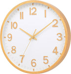 Wall Clocks Battery Operated 8 inch Modern Wall Clock, Silent Non Ticking Wall - Image 2
