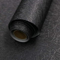 Black Silk Wallpaper Embossed Self Adhesive Peel and Stick Wallpaper Contact by Abyssaly