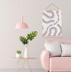 Yomisex Purple Slow Down You're Doing Fine Inspirational Wall Art Poster - Image 4