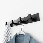 GWAAZXGZ Black Coat Rack Wall Mount - Image 5