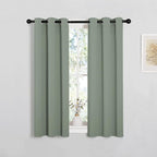 NICETOWN Bedroom Curtain Panels Blackout Draperies, 1 Pair, 29 by 40 inches by NICETOWN