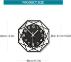 Large Wall Clocks for Living Room Decor 16 inch Silent Modern Wall Clocks Wall - Image 5