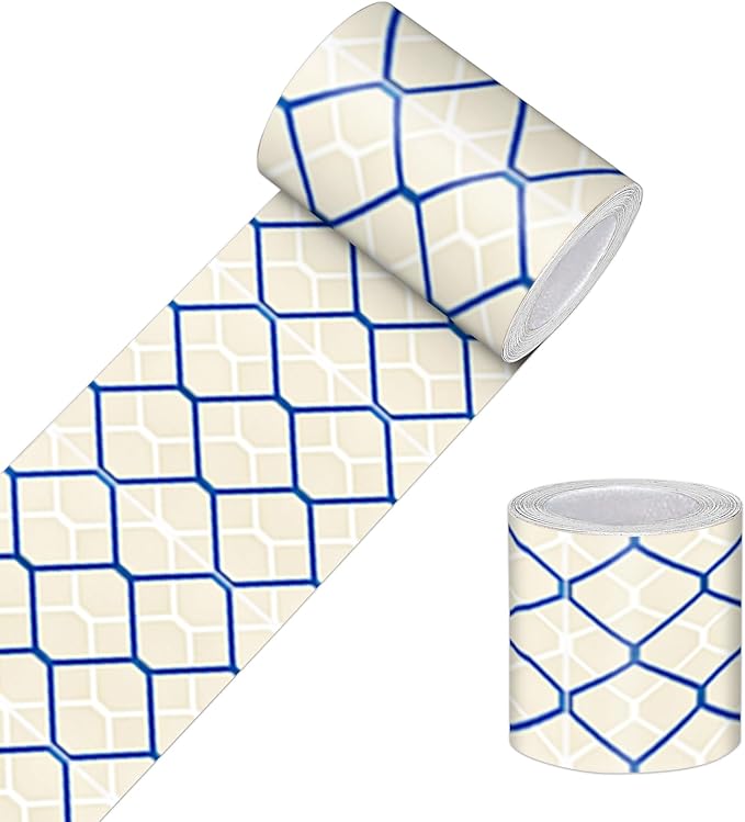HOMETITUTE Wallpaper Border Peel and Stick Decorative Wall Trim Self Adhesive by HOMETITUTE