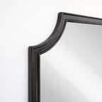 WallBeyond 20" x 30" Full Scalloped Corners Arch Rectangle Wall Mirror - Image 4