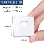 SOGEWO Clear Vertical Blind Repair Tabs, Vertical Blinds tabs/Blind Fixers - Image 2